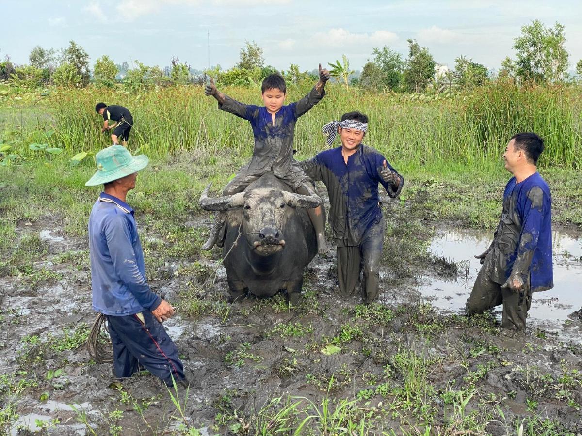 Viet Mekong Farmstay Tràm Chim Buitenkant foto