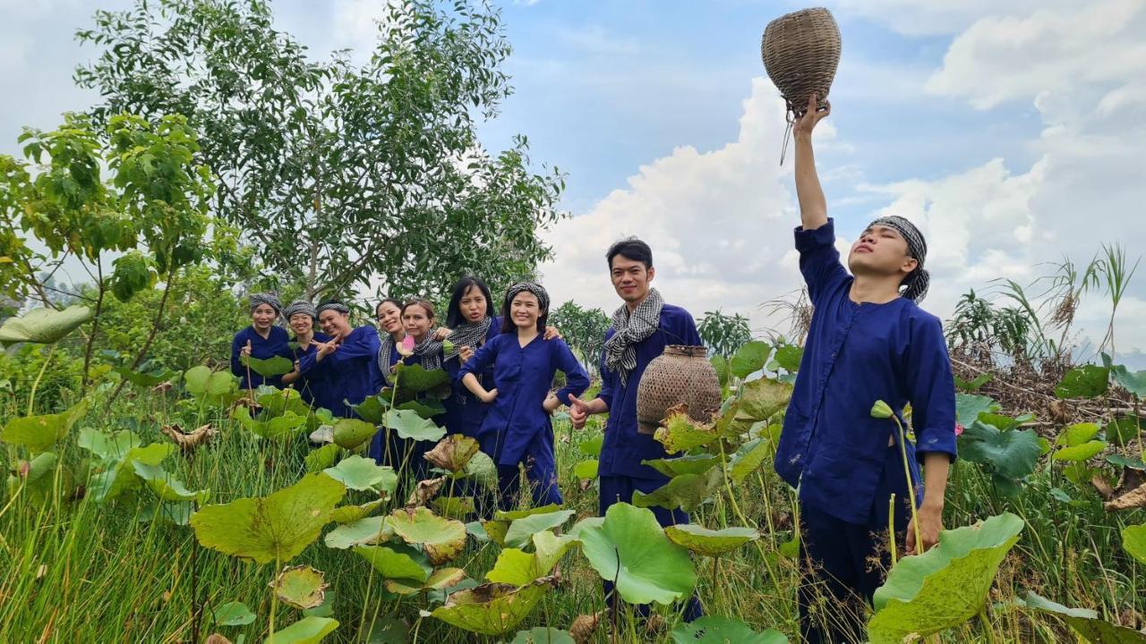 Viet Mekong Farmstay Tràm Chim Buitenkant foto