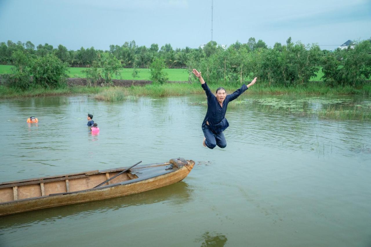 Viet Mekong Farmstay Tràm Chim Buitenkant foto
