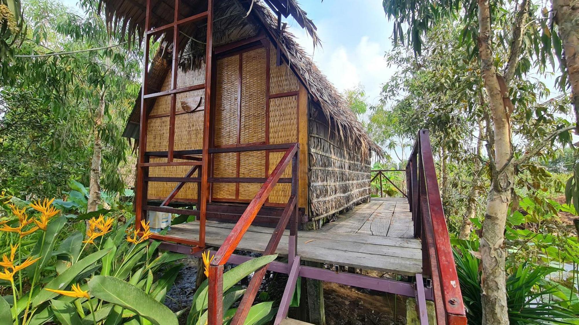 Viet Mekong Farmstay Tràm Chim Buitenkant foto