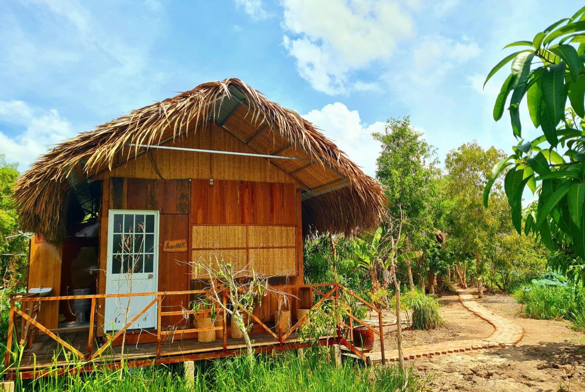 Viet Mekong Farmstay Tràm Chim Buitenkant foto