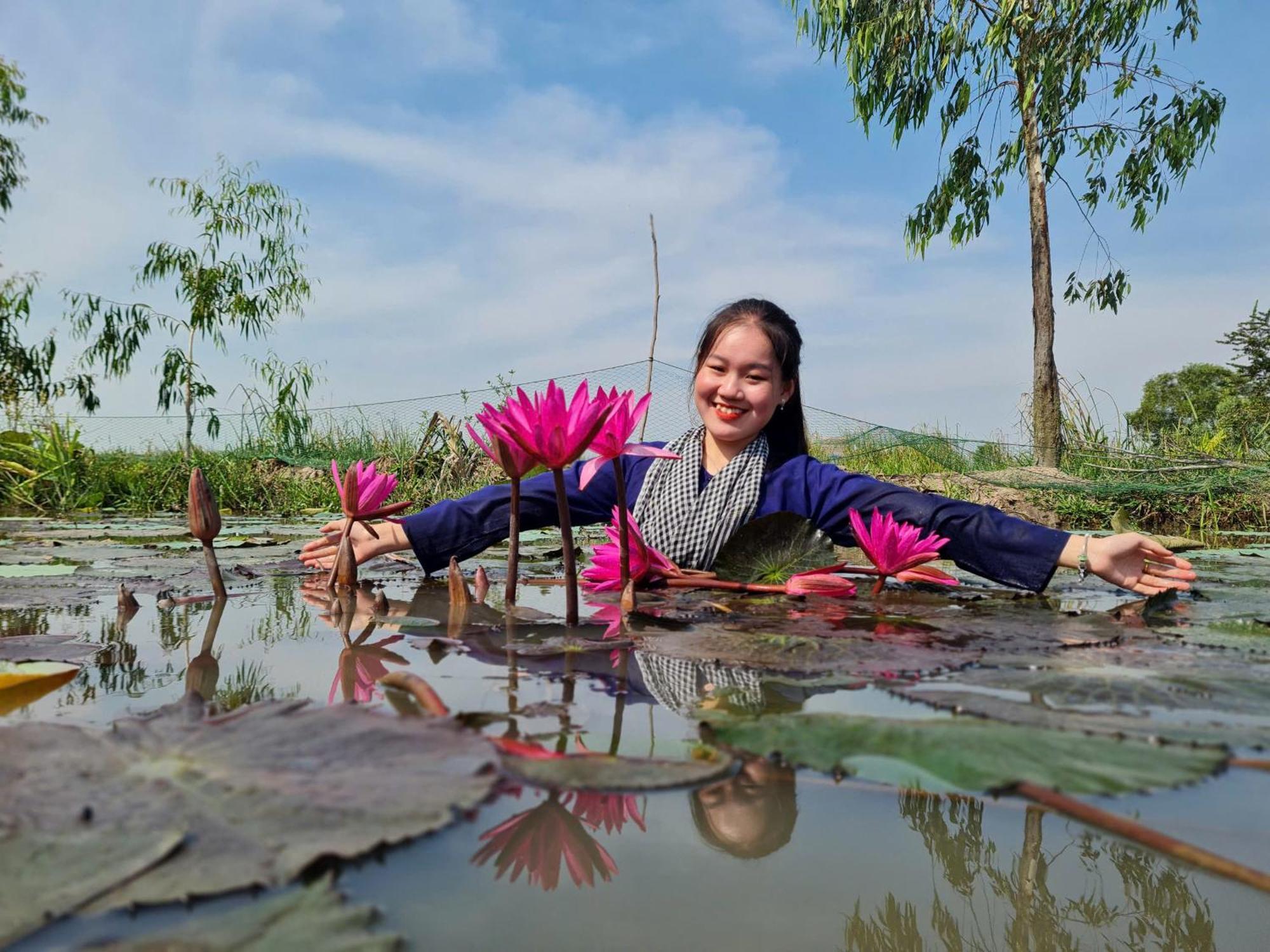 Viet Mekong Farmstay Tràm Chim Buitenkant foto