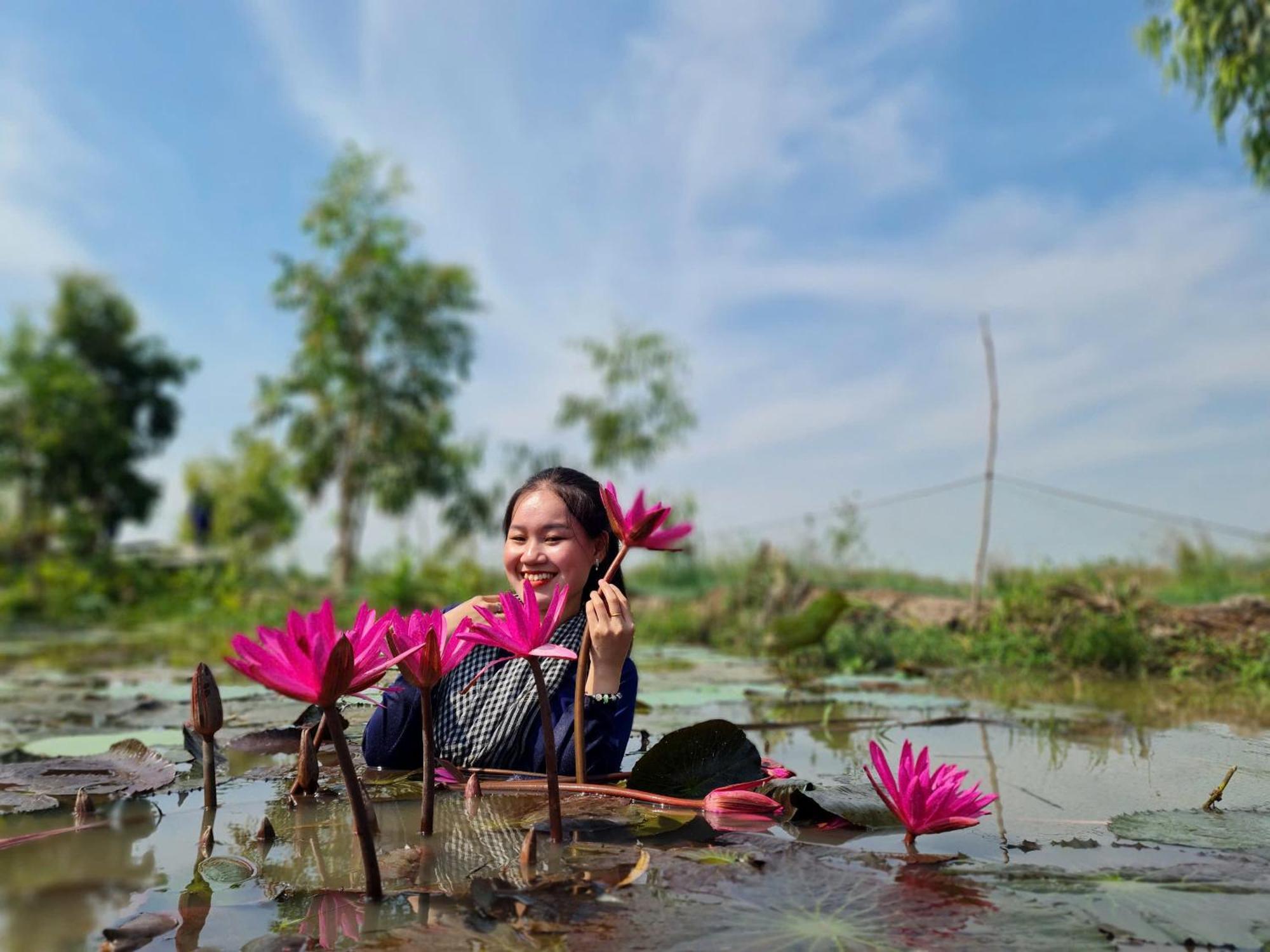 Viet Mekong Farmstay Tràm Chim Buitenkant foto